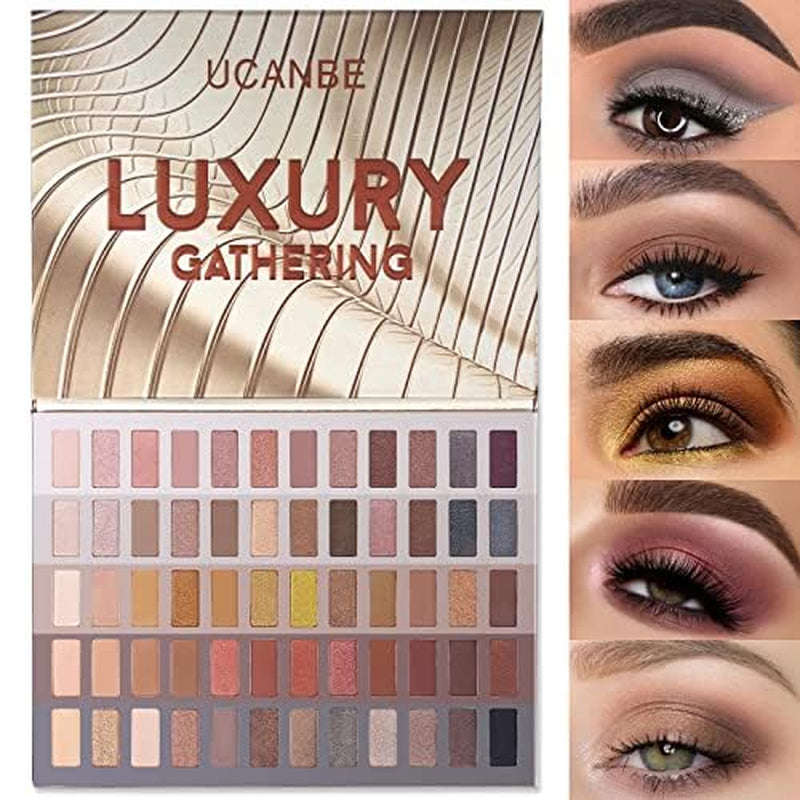 UCANBE 86-Shade Eyeshadow Palette & Brush Set