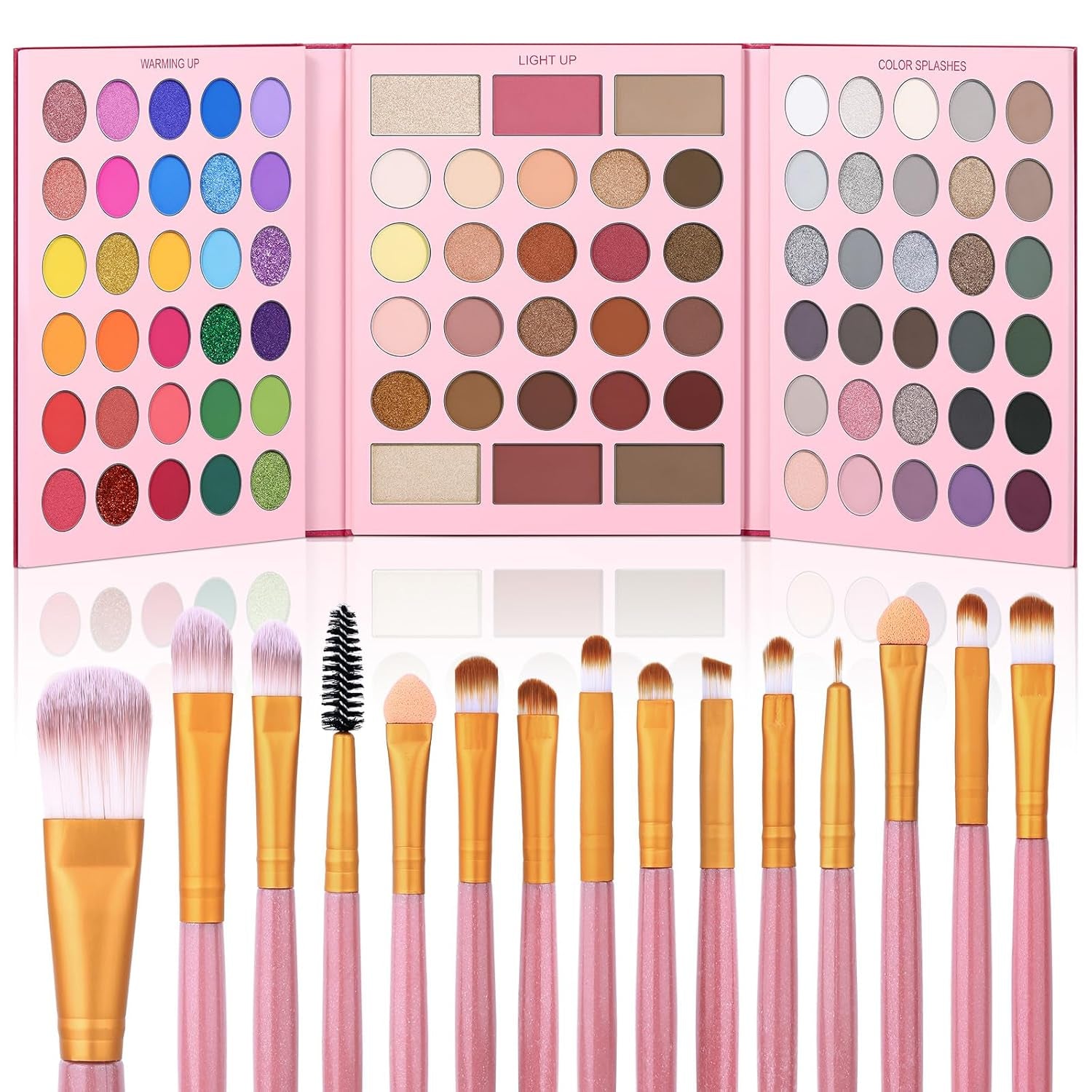 UCANBE 86-Shade Eyeshadow Palette & Brush Set
