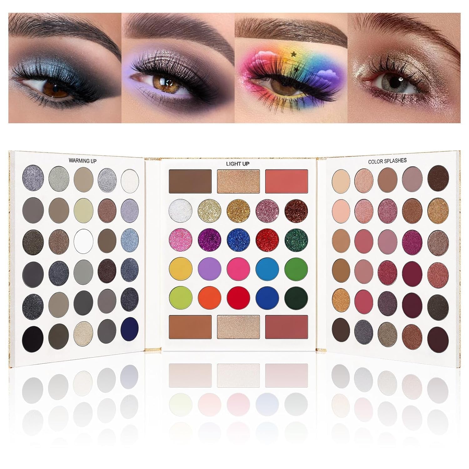 UCANBE 86-Shade Eyeshadow Palette & Brush Set