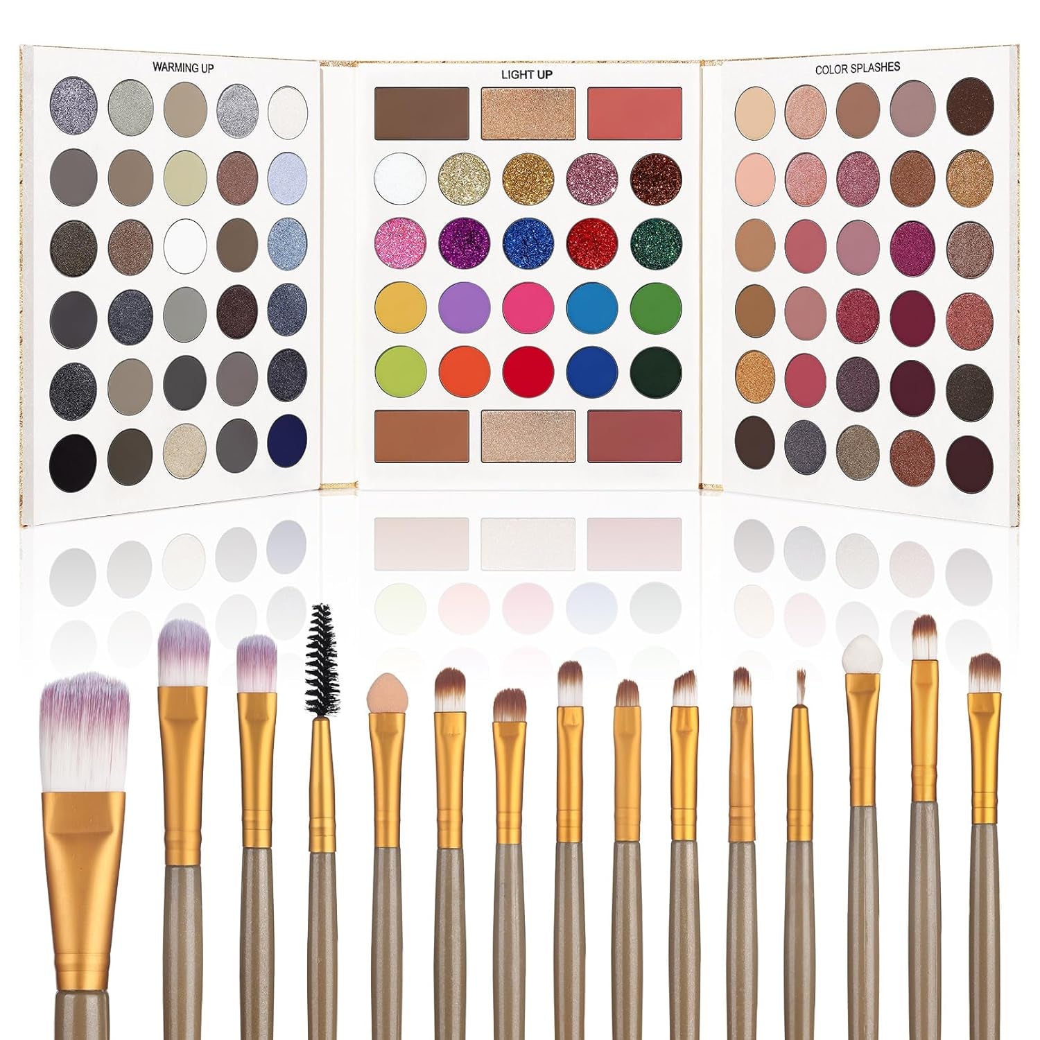 UCANBE 86-Shade Eyeshadow Palette & Brush Set