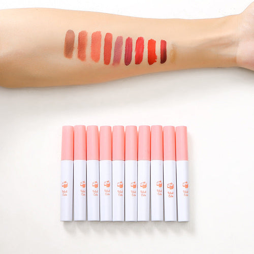 10 PCS Matte Velvet Liquid Lipstick Set