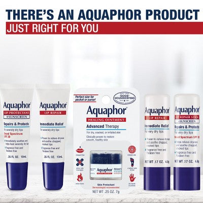 Aquaphor Lip Repair Stick 3-Pack