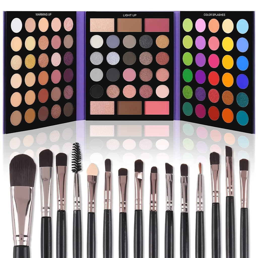 UCANBE 86-Shade Eyeshadow Palette & Brush Set