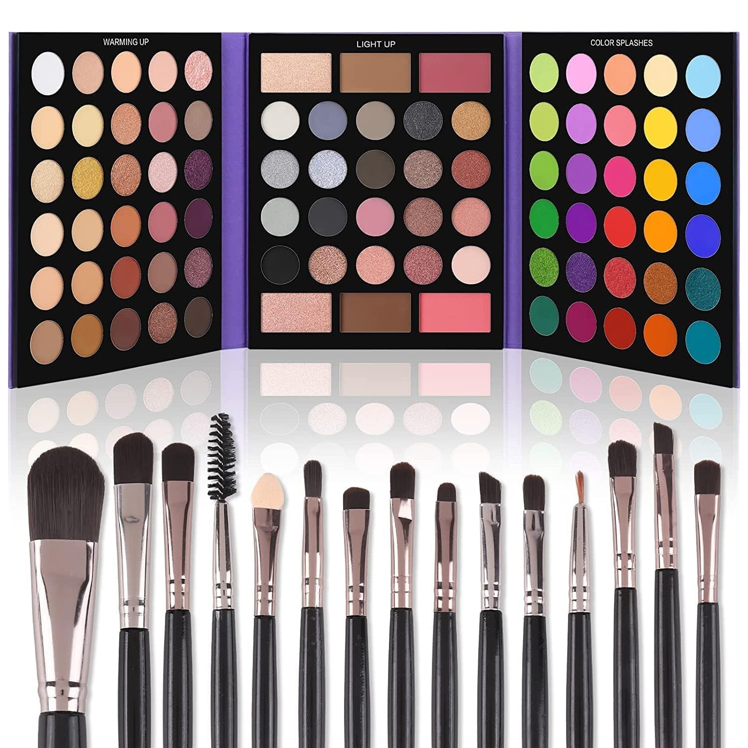 UCANBE 86-Shade Eyeshadow Palette & Brush Set
