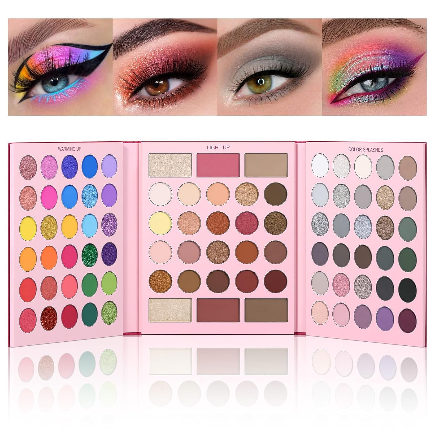 UCANBE 86-Shade Eyeshadow Palette & Brush Set