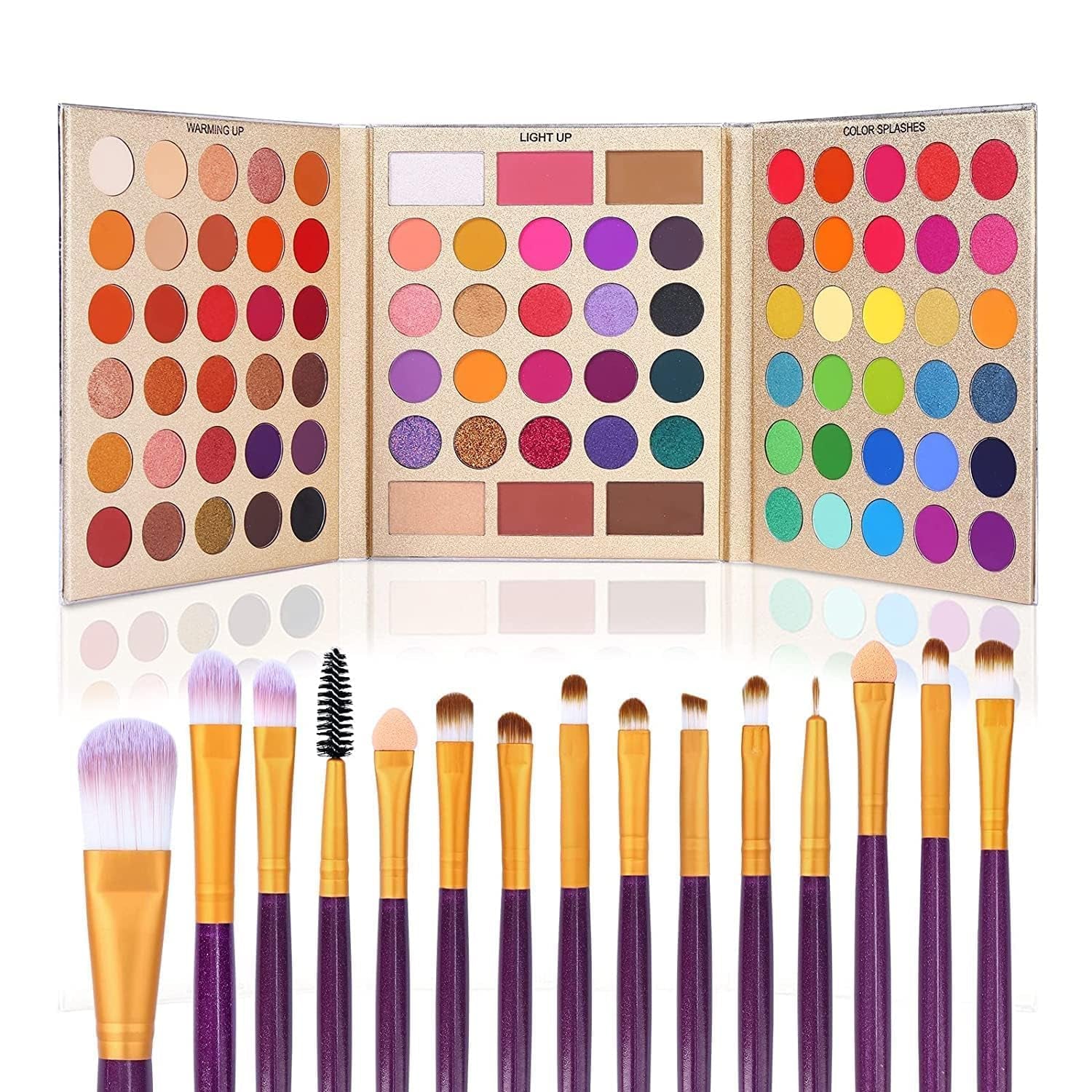 UCANBE 86-Shade Eyeshadow Palette & Brush Set