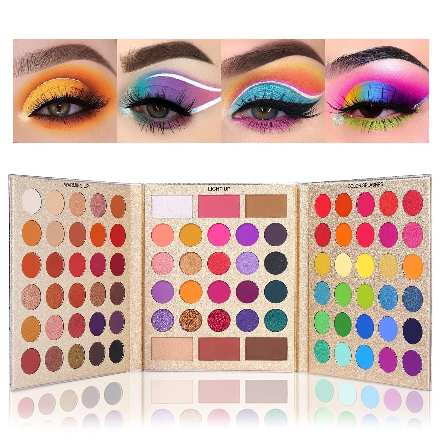 UCANBE 86-Shade Eyeshadow Palette & Brush Set