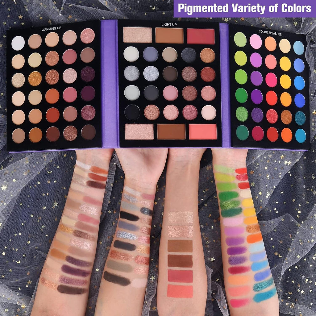UCANBE 86-Shade Eyeshadow Palette & Brush Set
