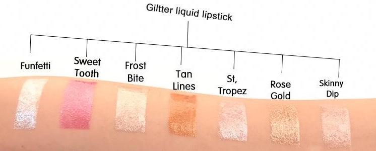 Color Intense Liquid Lipsticks & High Shine Lip Glosses