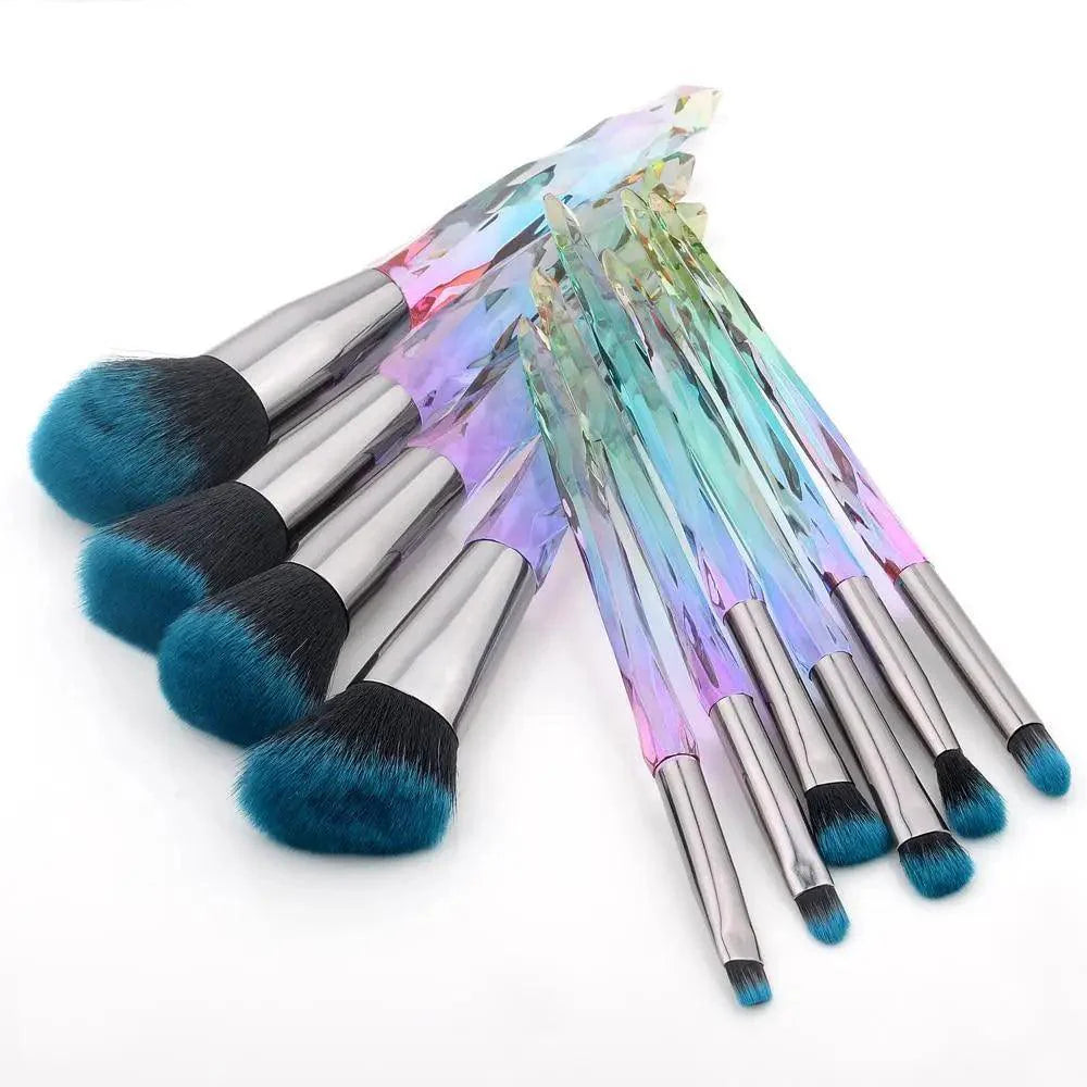 Luxury Cosmic Color Makeup Brushes