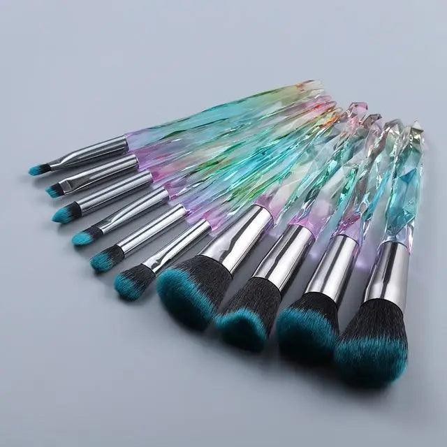 Luxury Cosmic Color Makeup Brushes
