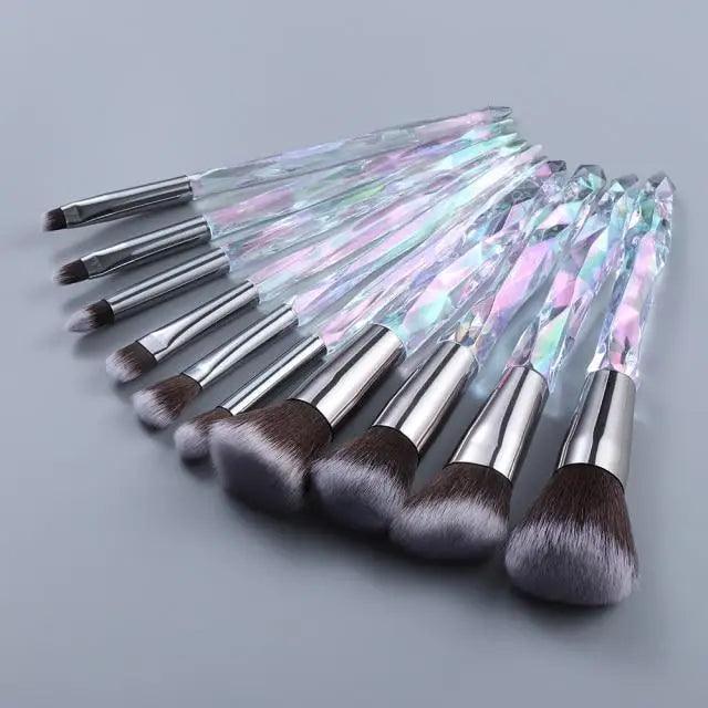 Luxury Cosmic Color Makeup Brushes
