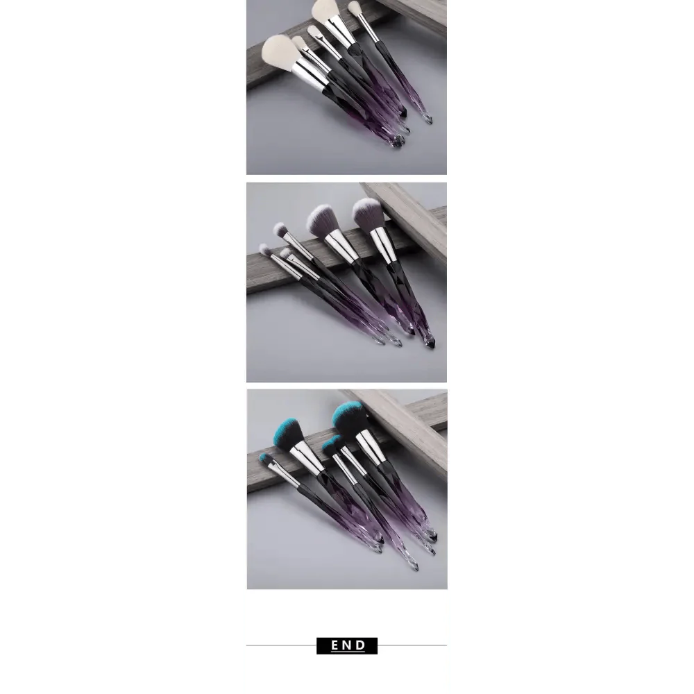 Luxury Cosmic Color Makeup Brushes