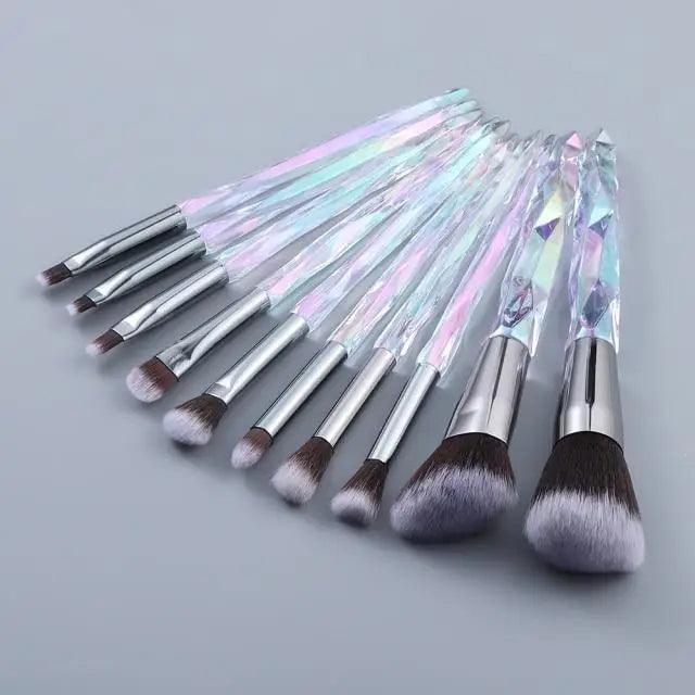 Luxury Cosmic Color Makeup Brushes