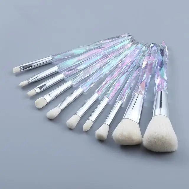 Luxury Cosmic Color Makeup Brushes