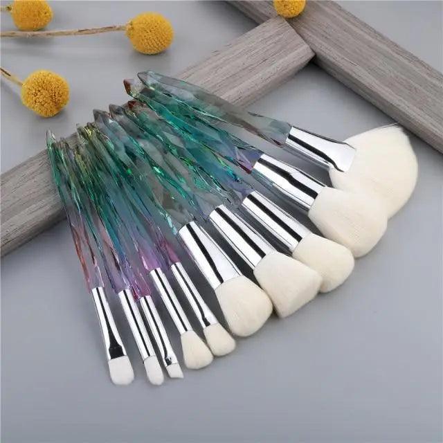Luxury Cosmic Color Makeup Brushes