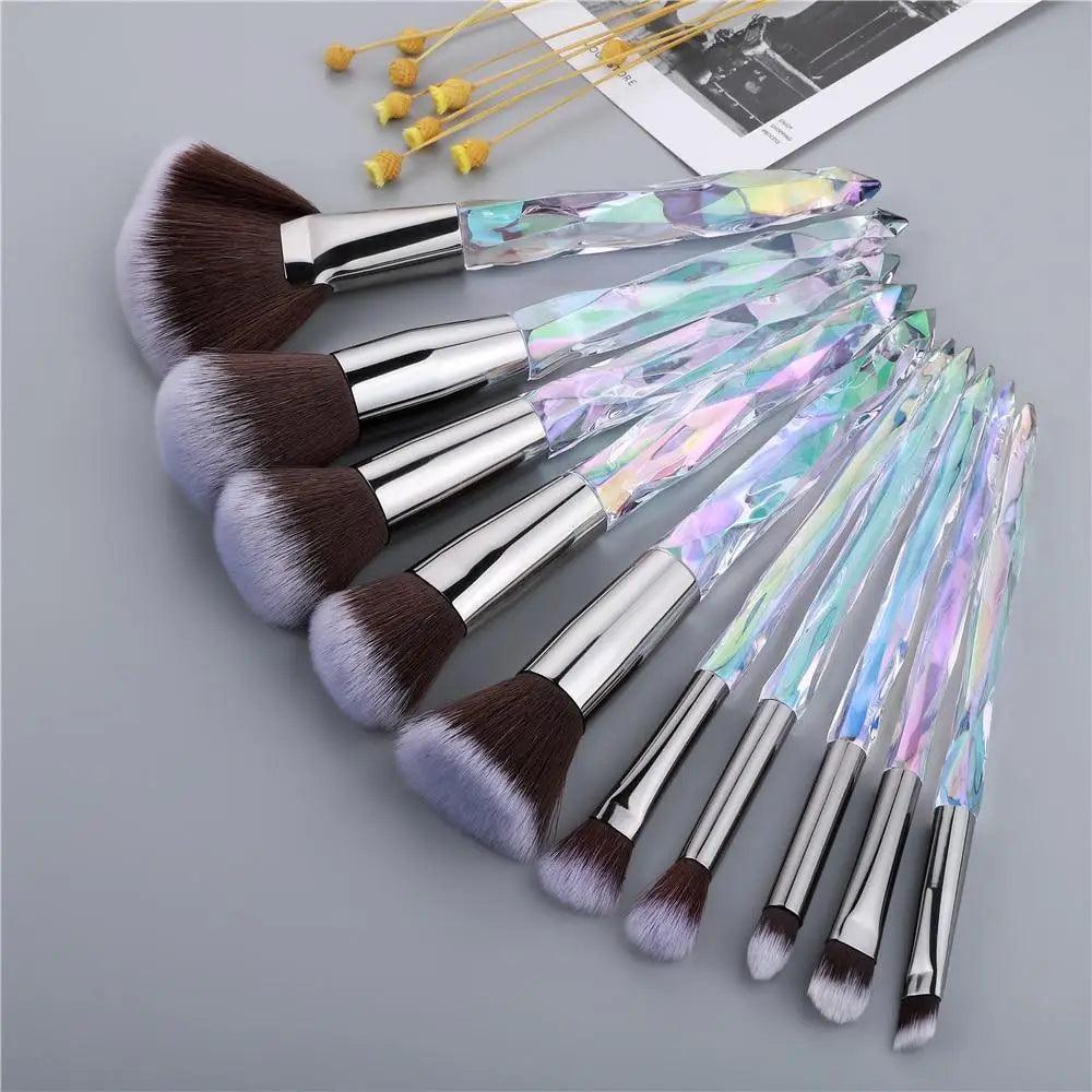 Luxury Cosmic Color Makeup Brushes