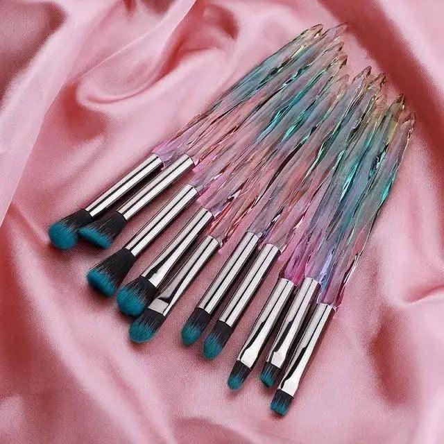 Luxury Cosmic Color Makeup Brushes