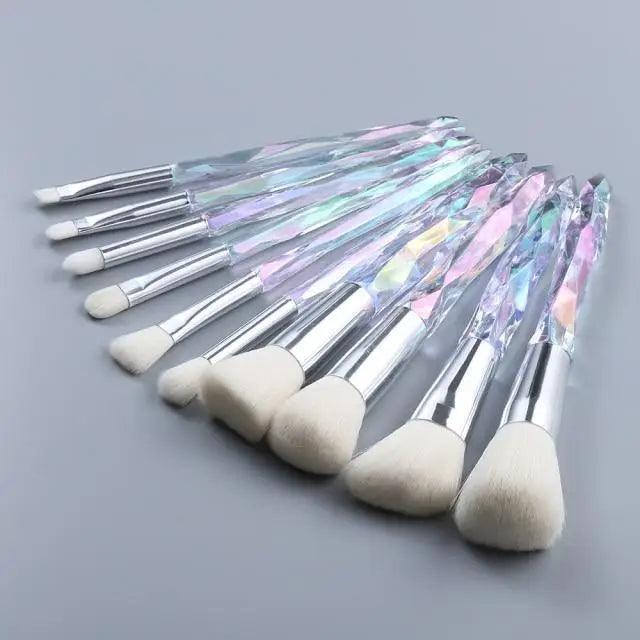 Luxury Cosmic Color Makeup Brushes