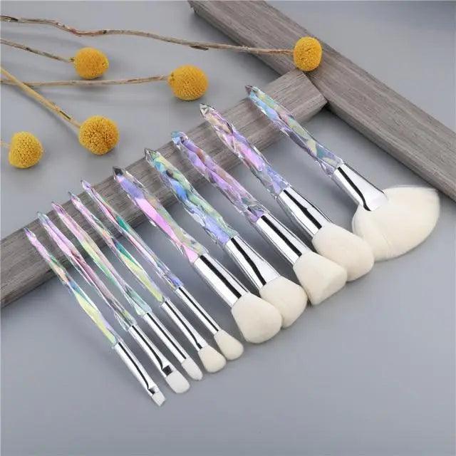 Luxury Cosmic Color Makeup Brushes