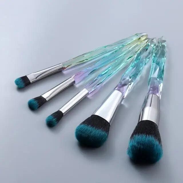 Luxury Cosmic Color Makeup Brushes