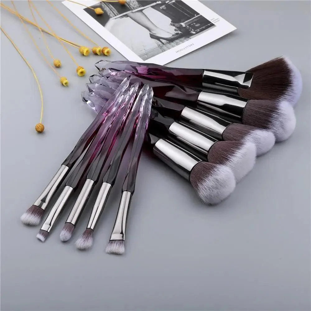 Luxury Cosmic Color Makeup Brushes