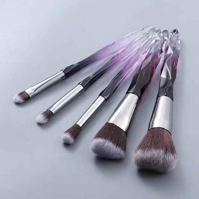 Luxury Cosmic Color Makeup Brushes
