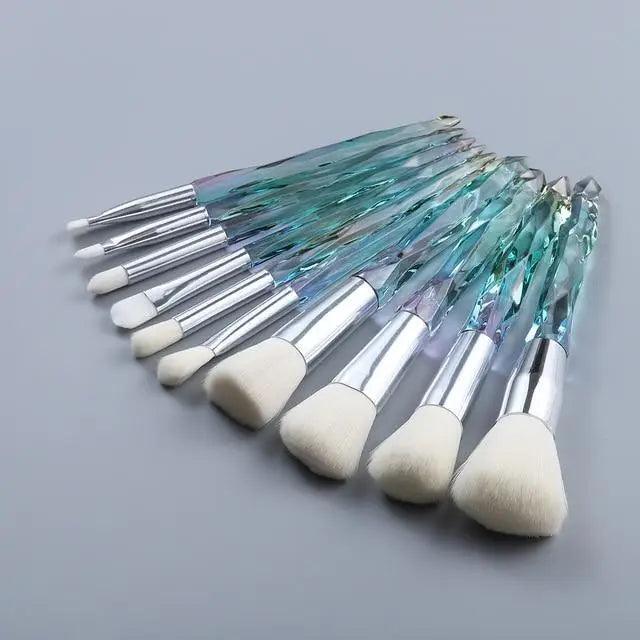 Luxury Cosmic Color Makeup Brushes