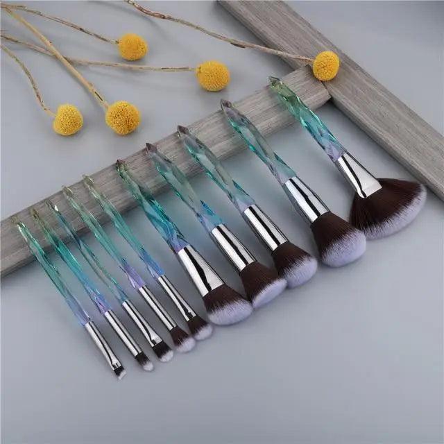 Luxury Cosmic Color Makeup Brushes