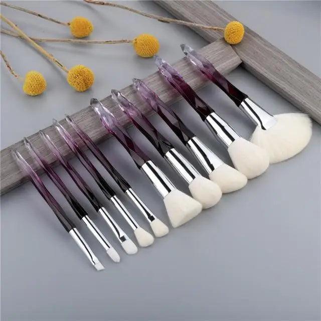 Luxury Cosmic Color Makeup Brushes