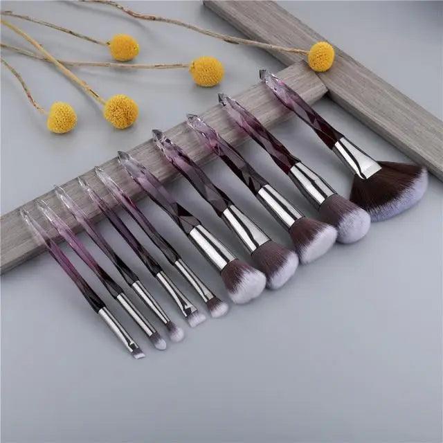 Luxury Cosmic Color Makeup Brushes